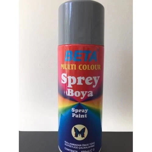 Beta Multi Colour Sprey Boya 400 ml GRİ RENK